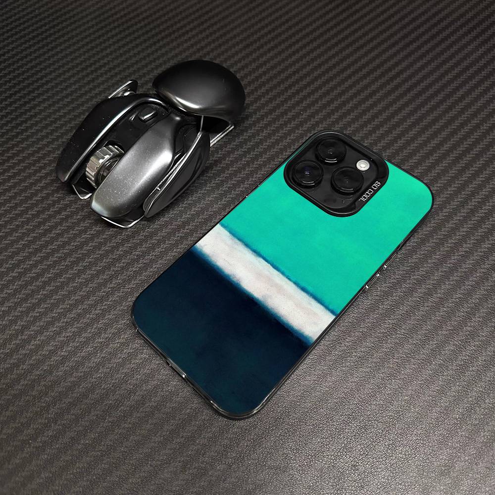 

Abstract Art M-Mark R-Rothko Phone Case For IPhone 17 16 15 14 11 12 13 Pro Max Pro Plus Colored Silver Cover iPhone 12pro max