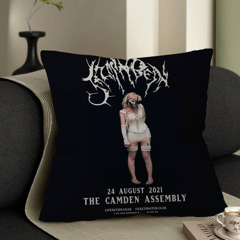 

Певица J-Jazmin B-Bean Наволочка мультяшный Подарок Наволочка для подушки Спальня Дом Диван Кресло Сиденье Декор наволочка 12x12Inch