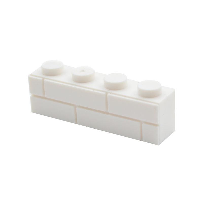 Masonry Wall Modified Bricks 15533 1x4 Toys Building Blocks Compatible Major Brand Profile Collection