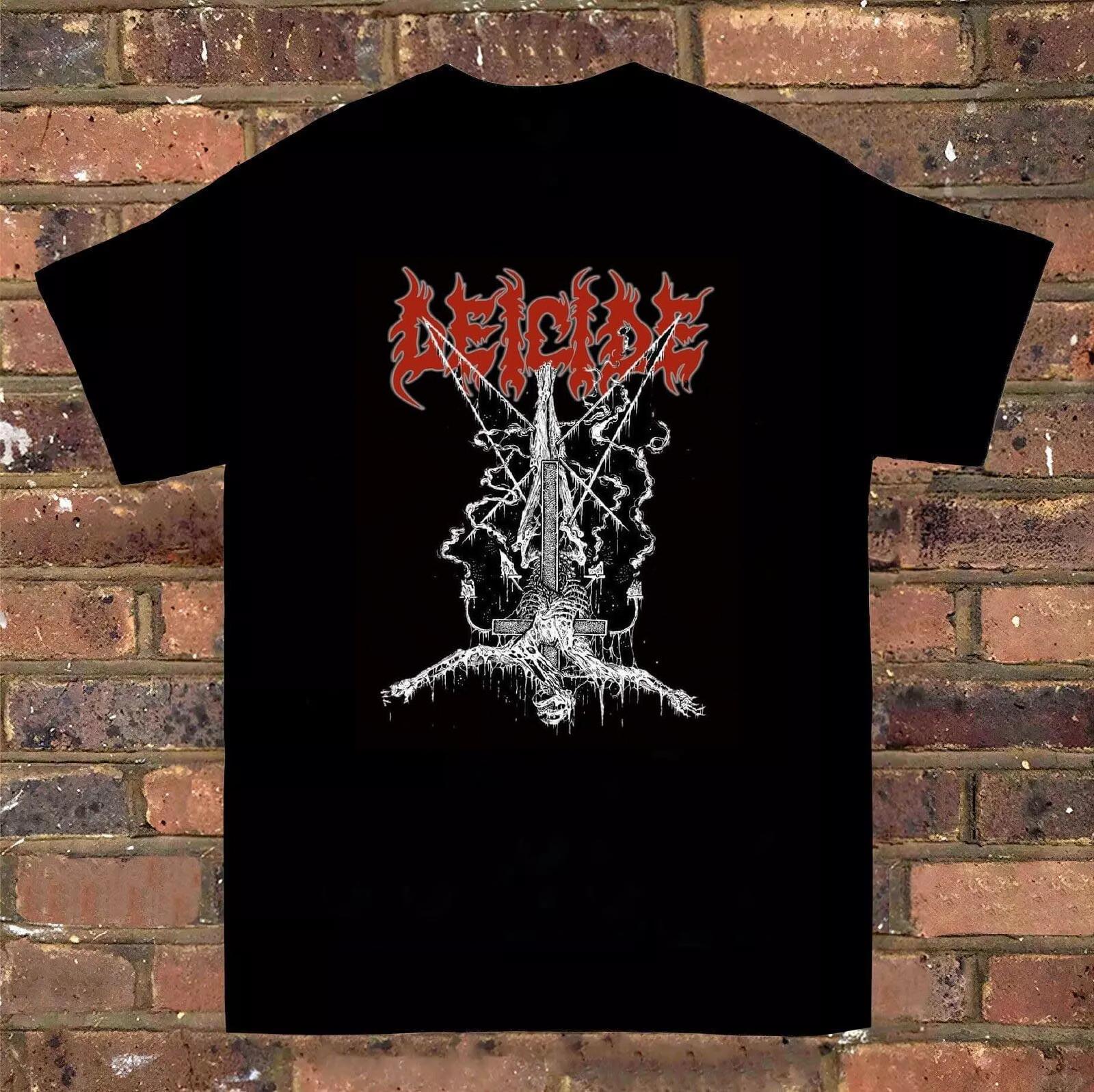 Rare Deicide Band Black Color Full Size S To 4XL Shirt Unisex PP1101 M