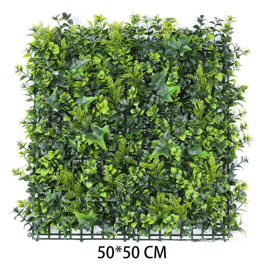 Flame-Retardant Green Wall: Anti-Aging Lawn Decoration for Malls & Backgrounds