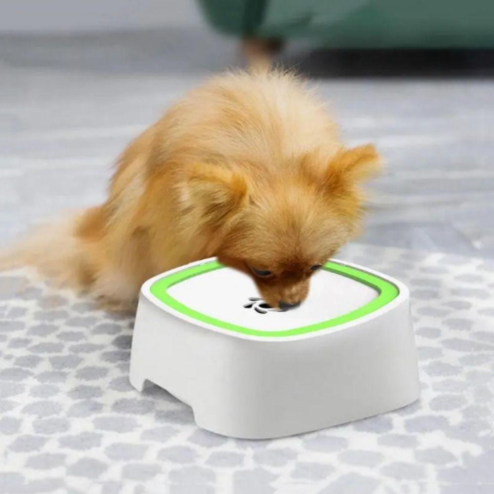 

Dustproof Dog Floating Bowl Not Wet Mouth Dog Drinking Water Bowl Dog Water Dispenser Kitten зелёный