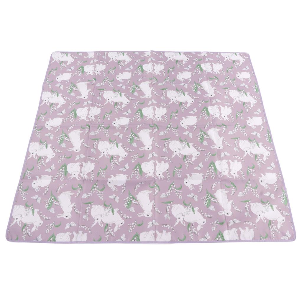 Dětská jídelní židlička Podložka na podlahu Měkká Roztomilý Kreslený Zvířecí Vzor Vodotěsná Podložka pod jídlo pro Domov