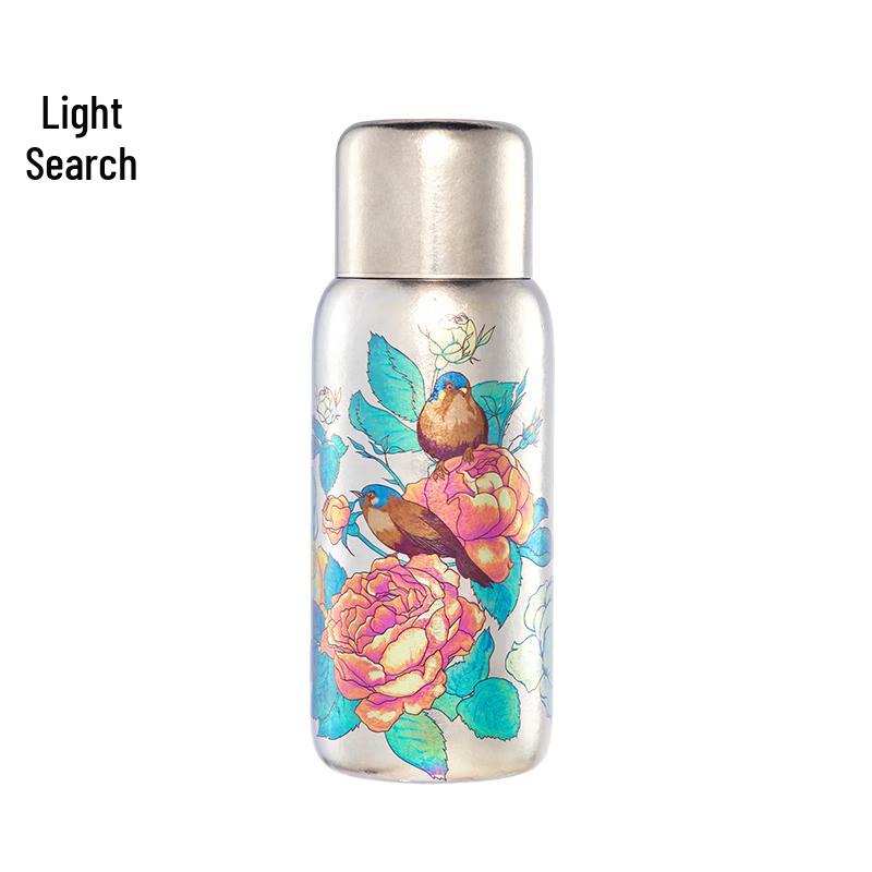 Titanium Flower & Bird Spirit Insulated Mug 380ml