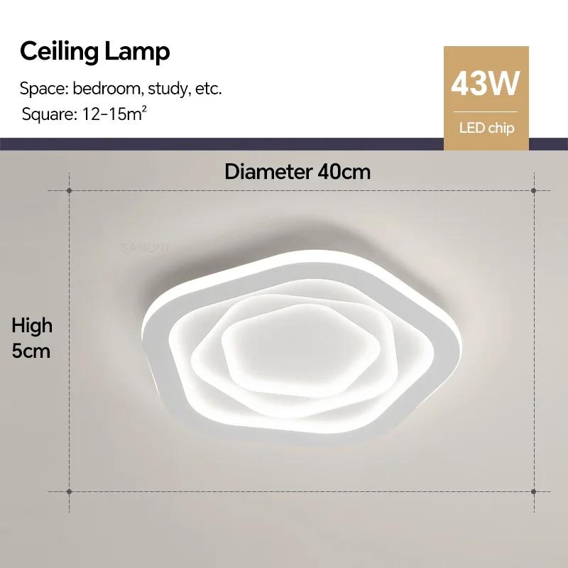 Modern LED Ceiling Light Chandelier For Bedroom Living Dining Room Aisle Hotel Restaurant Home Decor Indoor Lighting Fixtures