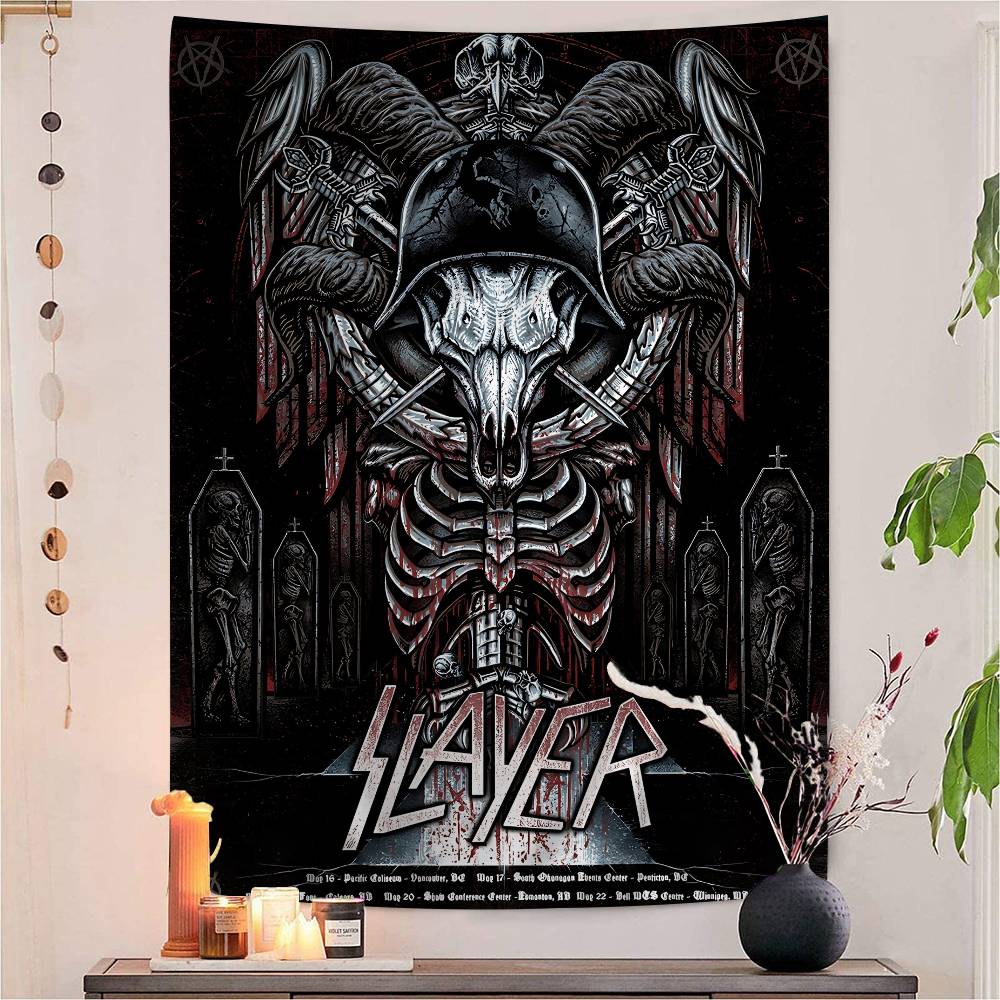 

Band SSlayerR Colorful Tapestry Wall Hanging Cheap Hippie Wall Hanging Bohemian Wall Tapestries Mandala Wall Hanging Sheets 74x94cm(29x37in)