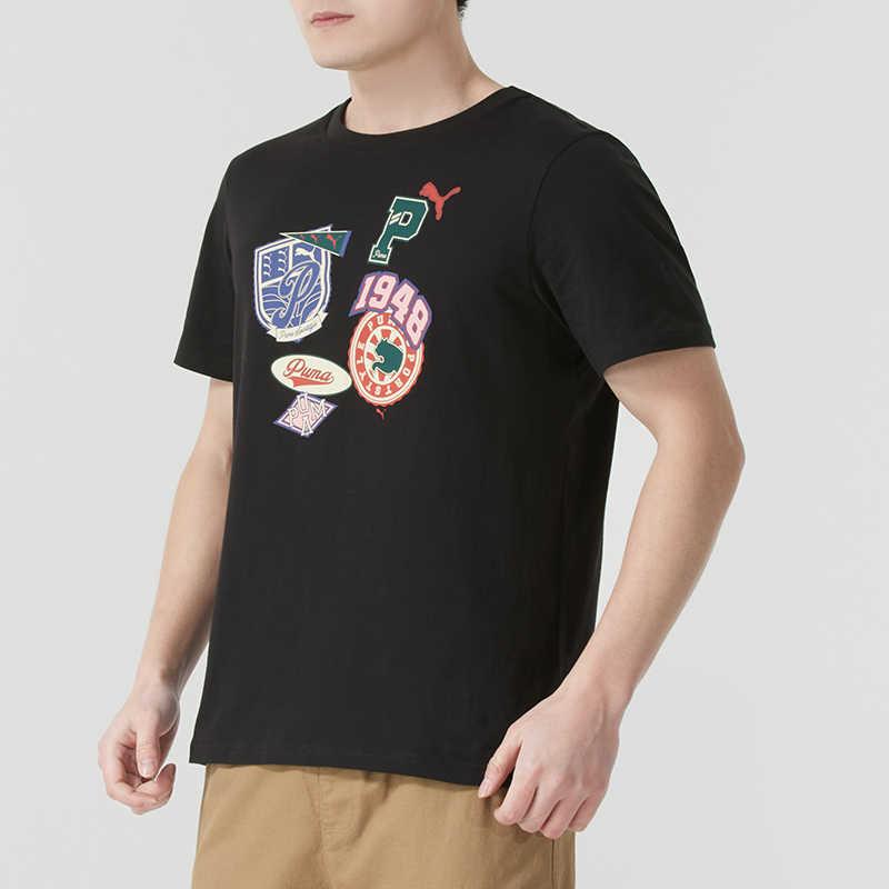 New PUMA T Shirts Men's Black/01 632941-01
