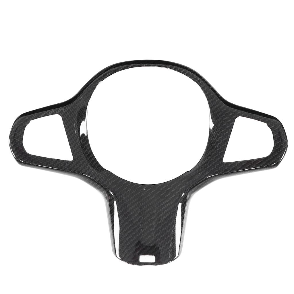 Steering Wheel Cover Trim Dry Carbon Car Interior Decoration Replacement for X5 M Sport G05 2020+