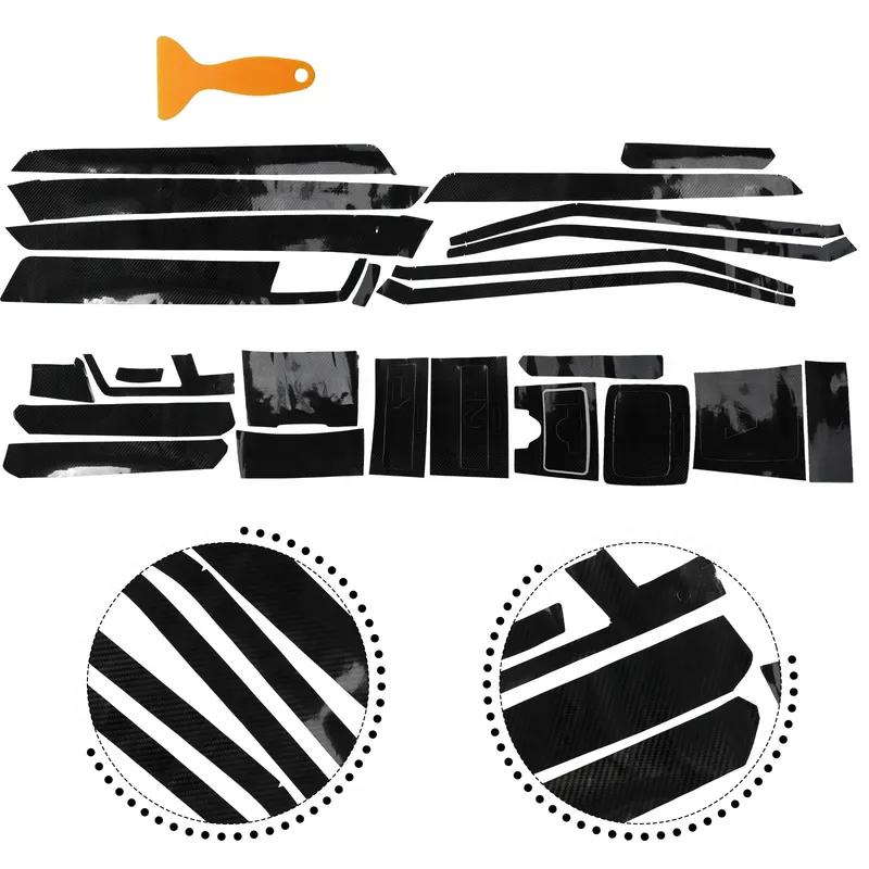 Accessories Car Interior Decals Cover Car Interior Cover Trim Sticker Waterproof Exterior Mouldings Trim Vehicle
