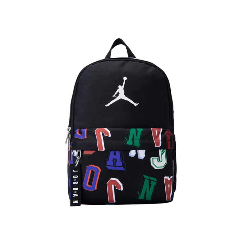 Jordan Polyester Backpack Small Size Unisex Black Jordan JD2513068TD-003