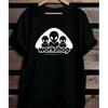 T-shirt da uomo in cotone maglietta da uomo Logo Alien Workshop T-shirt Nera Taglia S da Uomo Personalizza Maglietta