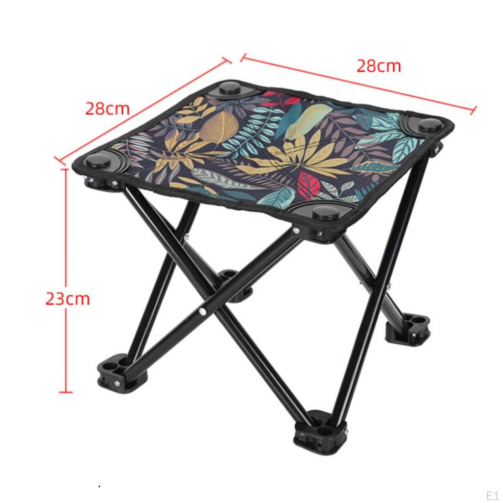 Camping Stool Foldable Furniture Sturdy for Campers