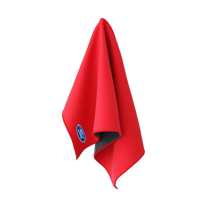 Prosop de Curățare Auto de Pluș Pânză de Uscare Absorbantă Fără Scame Instrumente Auto pentru Ford Fiesta Ranger Focus Kuga Mustang S-MAX Transit Mondeo Esco