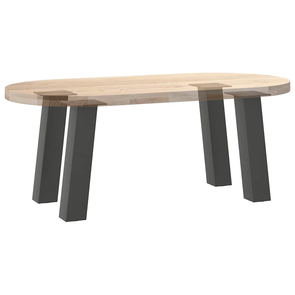 Vidaxl Nogi Do Stolika Kawowego, 4 Szt., Antracyt, 42 Cm, Stal