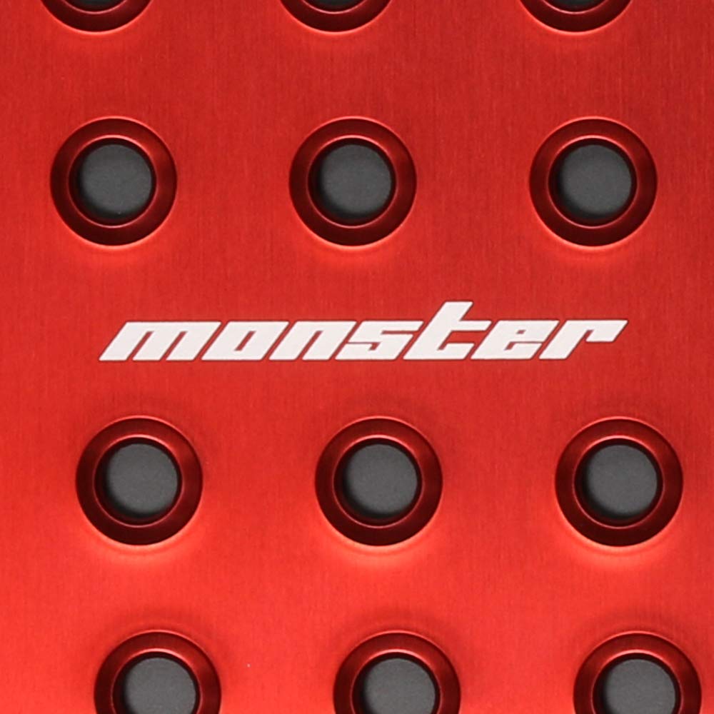 MONSTER SPORT Footrest Cover for Every (Red) [DA17W, DA17V] 841522-3900M