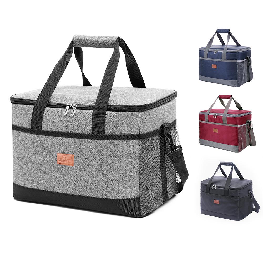 Insulated Food Delivery & Picnic Bag with Ice Pack