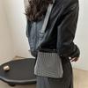 Elegant And Unique Bucket Bag Chic Design With Rhinestones For Fashion Forward Individuals In Black