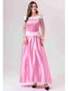 Costume da Cosplay da Principessa Aurora Bella Addormentata per Donna Adulta