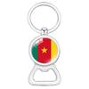 Flag Flag Bottle Opener Keychain International Sports Events Beer Bottle Opener Metal Keychain Backpack Decor Party-Celebration
