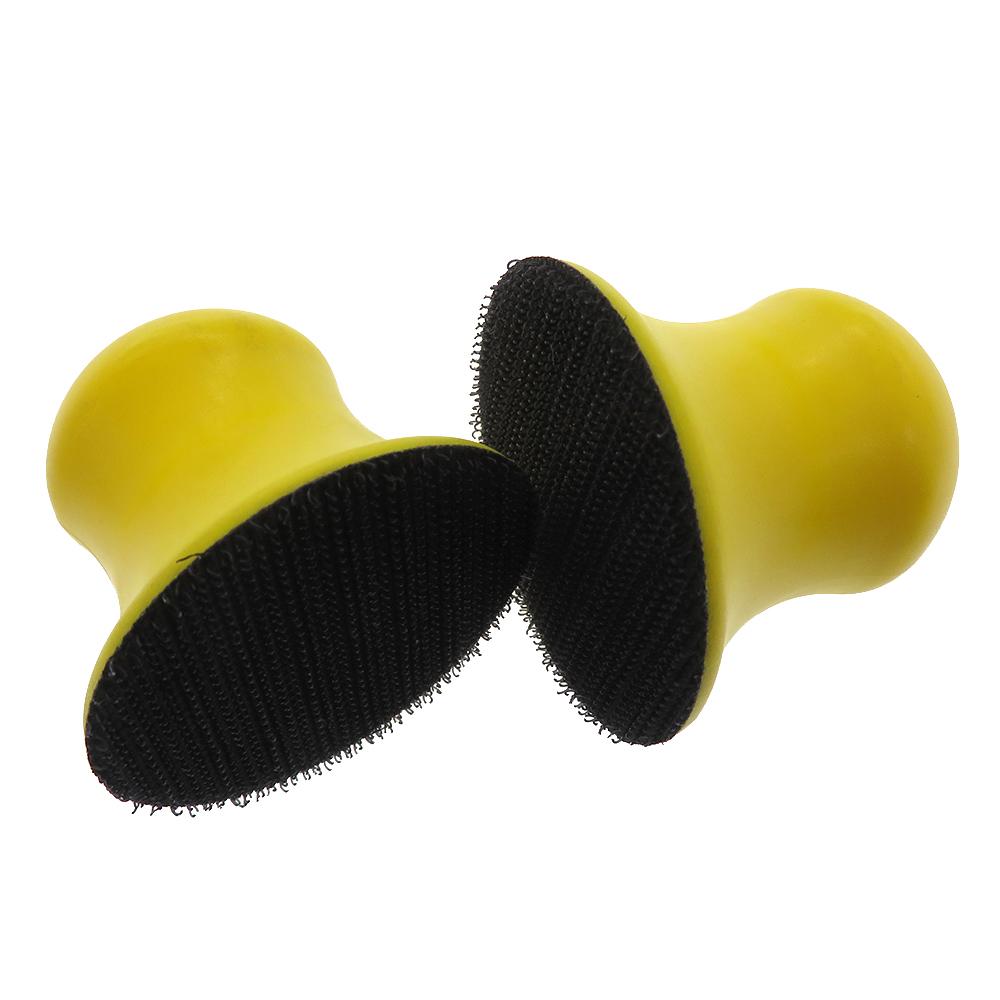 Sand Paper Backing Elastic Hand Sanding Block PU Foam Sanding Disc Holder For Hook & Loop Sandpaper