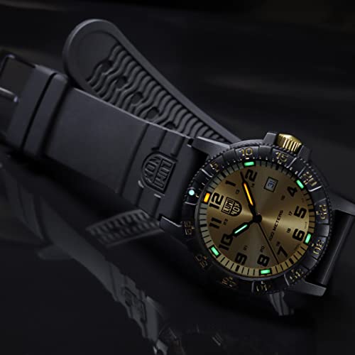 Liberta Luminox Leatherback Sea Turtle Giant 0320 Series Watch, Ref. 0325.GP, Men's, Black