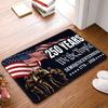 US Independence Day Indoor Entry Mat - Dirt-Resistant & Easy to Clean Decorative Floor Mat