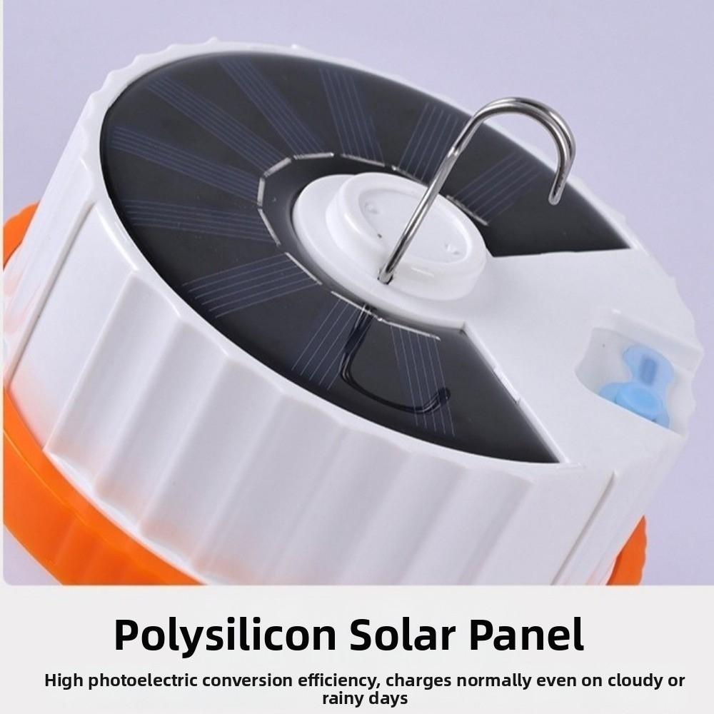 Solar-Powered Portable Lanterns LED Lighting Tent Lights Multi-Purpose Emergency Lights  Barbecue