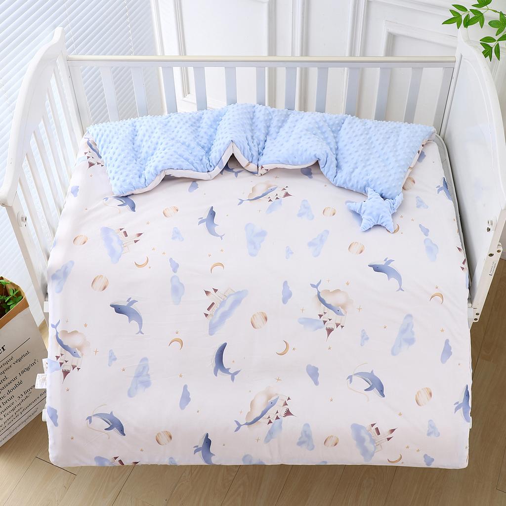 Warm Class a Kindergarten Duvet Bean Velvet Autumn and Winter Soybean Synthetic Quilt Cotton Bean Quilt