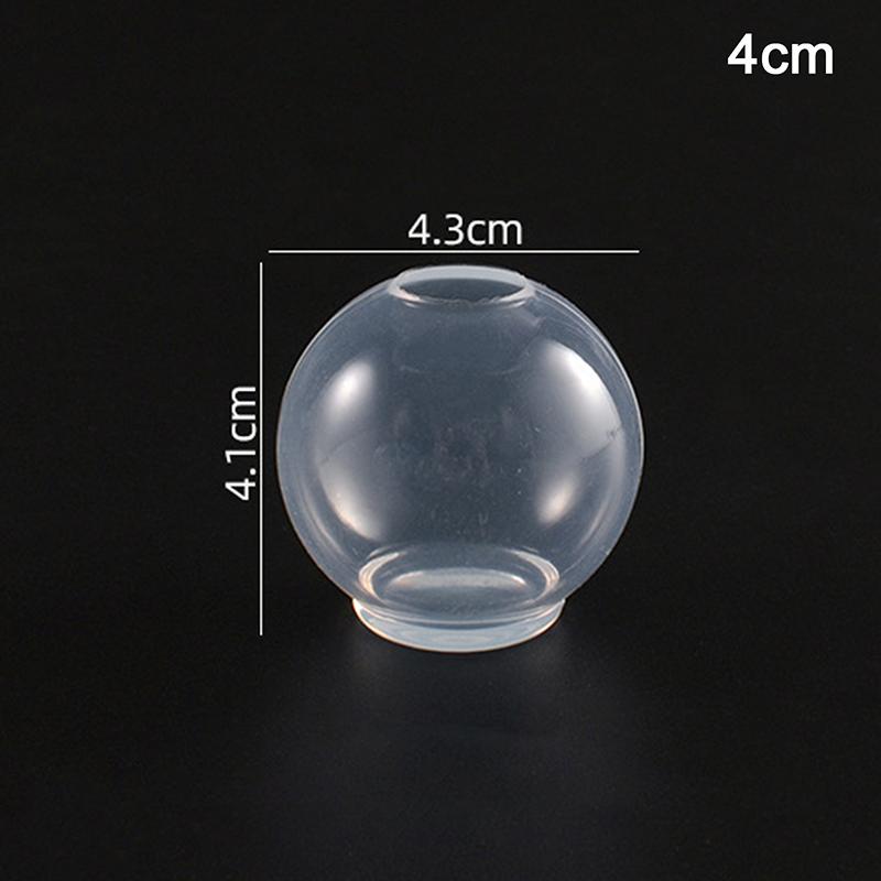 

1 шт., форма для жидкой эпоксидной смолы, круглый шар, стиль, зеркальная полировка, силиконовая форма, инструмент 4cm