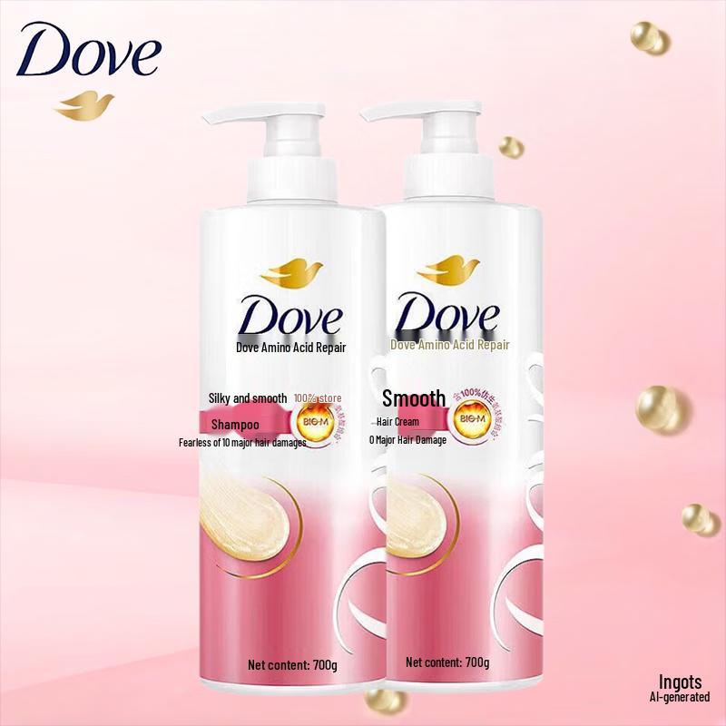 Шампунь Dove с аминокислотами для шелковистости
