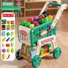 20PCS/Set Shopping Cart Toy Set Simulation Pretend Shopping Playset Toy  Boys Girls Gift