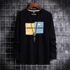 Men's Fashion Casual Long Sleeve O-Neck T-shirts and Tops