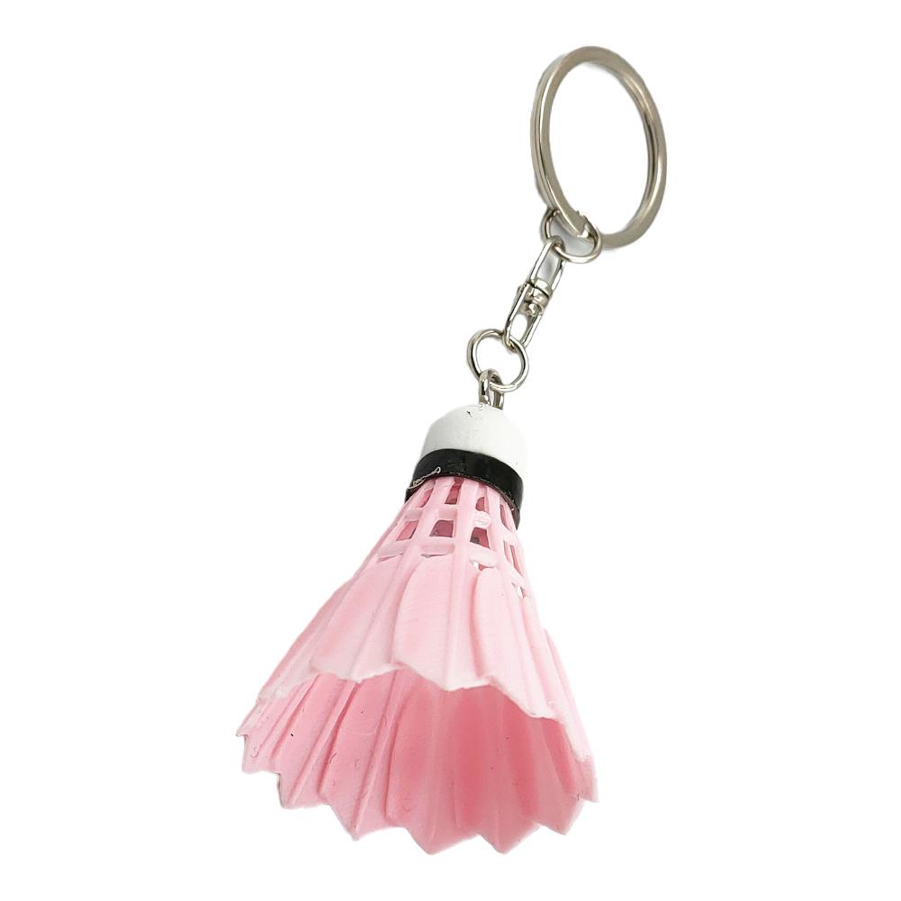 Mini Simulation Badminton Keychain Pendant Sports Ornaments Gift Small Keychain C6G1