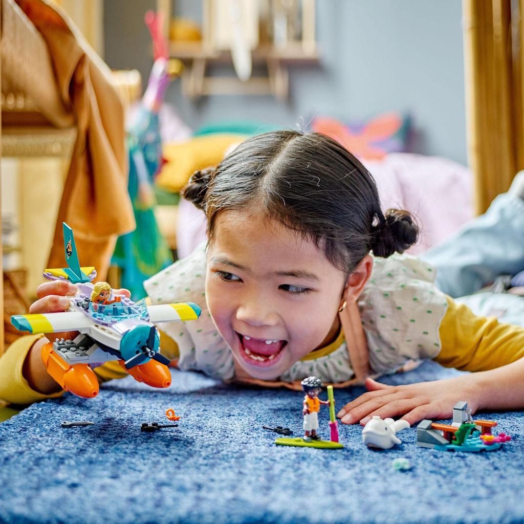 LEGO Friends Sea Rescue Plane 41752, Toy Blocks, Gift, Airplane, Girls, Ages 6 and Up