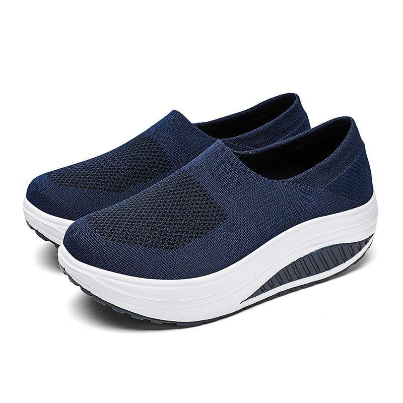 Women Shoes Summer Weave Sneakers Super Light Comfortable Shoes Female Mesh Breathable Sneakers