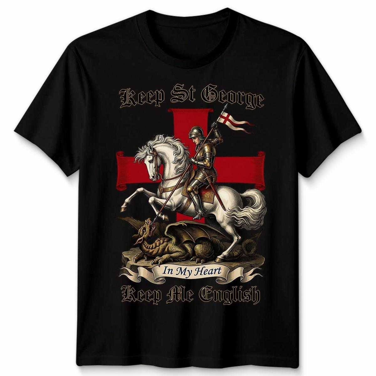 St Georges Day British Themed Idea For Unisex & English Flag Tshirt S разноцветный