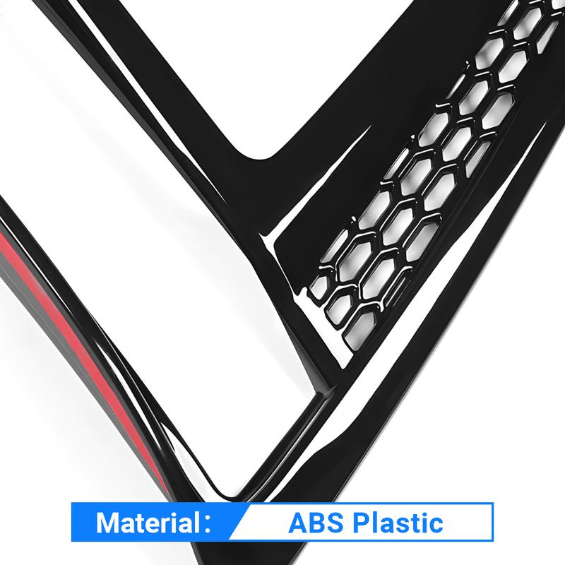 Car Accessories For Honda CR-V 6th Gen  2024 2025 CRV Hybrid ABS Carbon Fiber Front Fog Lamp Frame Cover Case Trim Stickers