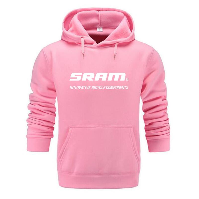 

2021 модний новий бренд осінь зима унісекс велосипед Sram толстовки рукавами куртка толстовка зима Sram світшот хіп-хоп повсякденний худі 2XL