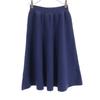 unused BARNEYS NEWYORK wool blend Midi length knit skirt 38 Navy Women Used