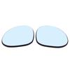 Rétroviseurs de voiture en verre avec chauffage, pour BMW série 1 E87 3 portes 2004 2005 2006 2007 2008 2009 2010 2011 bleu