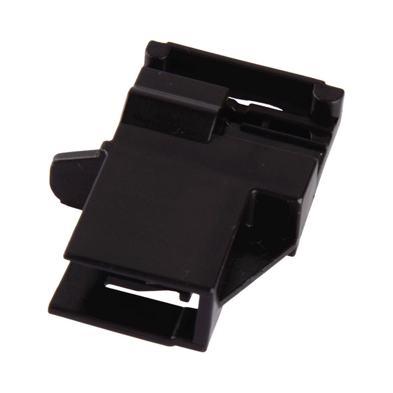 1 Pair Front Sunroof Sun Visor Clip Fixed Buckle 70800-TLY-H11 70800-TLY-H11ZA Fit For Honda CRV 2017- Black Plastic