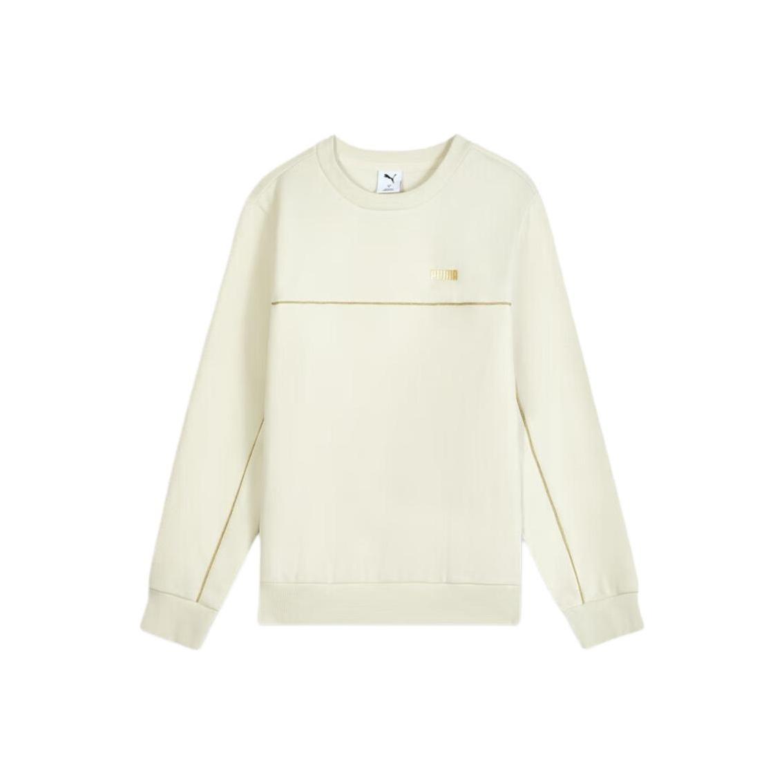 

Puma Ess+ Gold Crew Fl Спортивный повседневный флисовый пуловер Теплая толстовка Мужская толстовка 692907-87 S