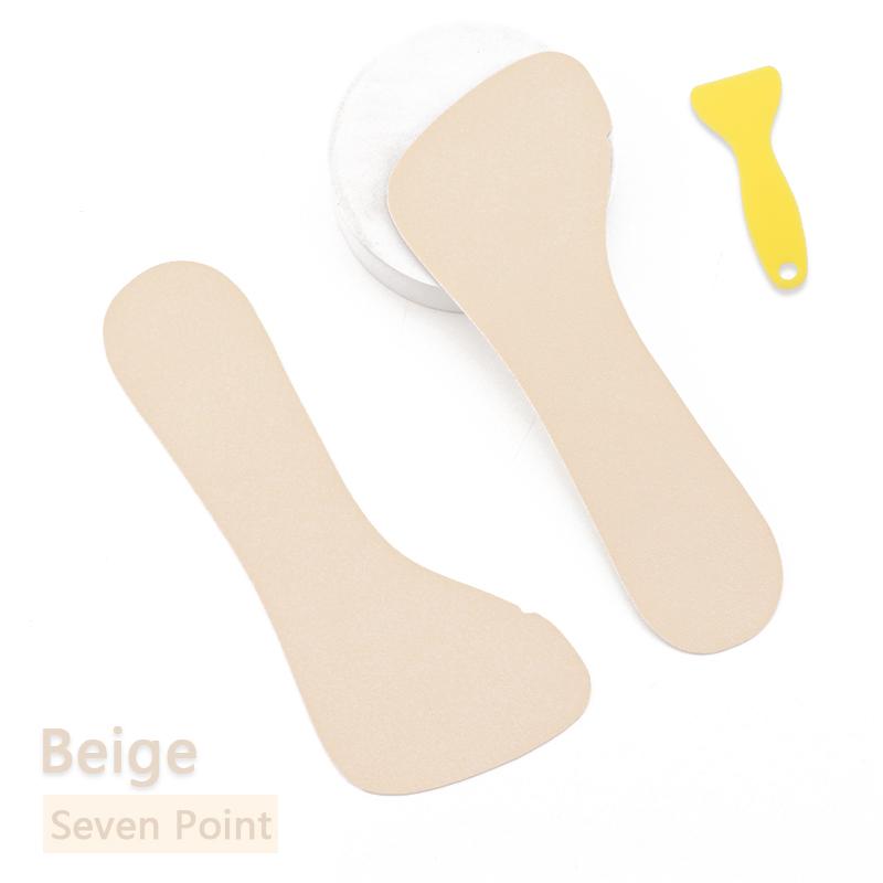 Leather Insole for Shoes Sandals High Heels Half Pads Non-slip Insert Women Ultra-thin Sweat-absorbing Breathable Can Be Pasted