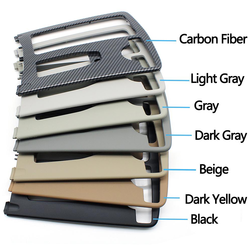 RHD Auto Zentrale Armlehne Trinken Tasse Halter Shutter Äußere Rahmen Abdeckung Für Mercedes Benz W204 C C180 C200 C220 E w207 W212 E260 E300