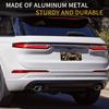 Gold Rose Blessed Front License Plate for Women Car Vanity Plates Decorative Aluminum Metal Cute Novelty License Plate Cover for Men 6x12 Inch (4