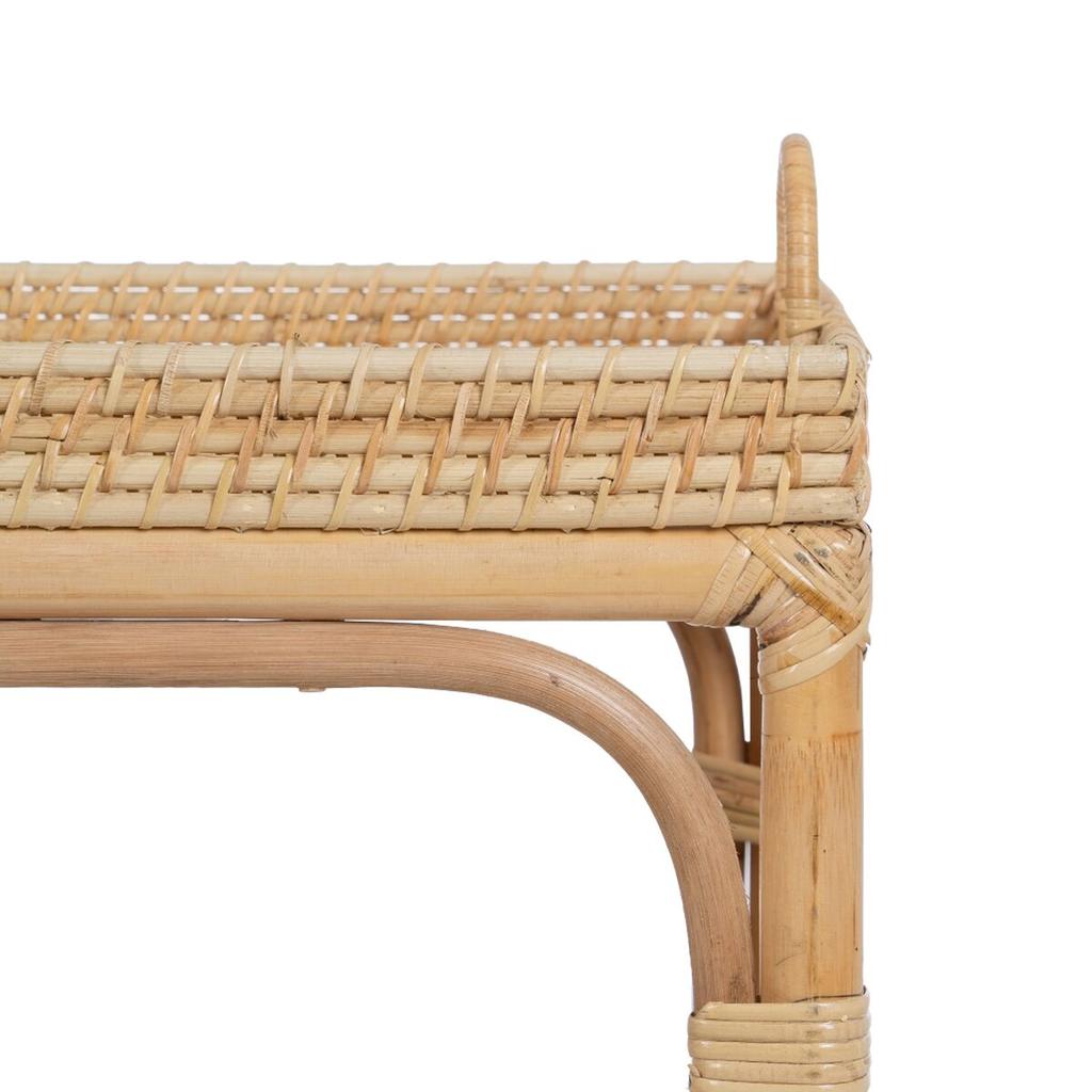 Entrance Furniture 100 X 38 X 81 Cm Natural Rattan