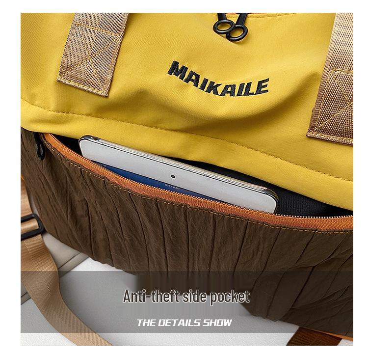 Portable Large Capacity Travel and Gym Crossbody Bag