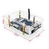Acrylic Enclosure Box Cooling Fan for Orange Pi 3B Development Board Case Outer Shells with Cooling Fan Heat Sink