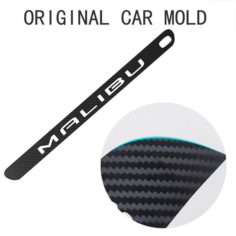 Cheap Carstyling 3D Carbon Fiber Emblems Stickers For Chevrolet Malibu