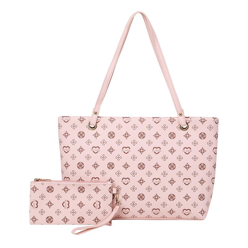 2023 Women's Large Capacity Two-Piece Shoulder and Handbag Set – European Tote Style